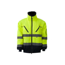 TOP Pilóta Dzseki 4:1 (55%pamut) TOP FALCON FLUO, fluo sárga/sötétkék, 4XL