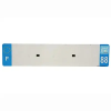 TOP PLAQ 520x110 mm PVC rendszámtábla tartó csík (autó formátum) - 88-as megye - Európa, egységcsomag TOP PLAQ  Vázak, idomok, kiegészítők Rendszámtábla tartók