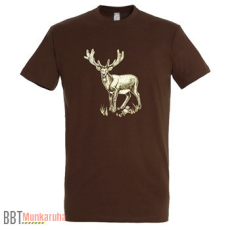 TOP Póló (szarvas mintával) kereknyakú