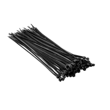 Top Tools KÁBELKÖTEGELŐ, gyorskötöző, 2,5mm x 200mm, fekete, 100db barkácsolás, csiszolás, rögzítés