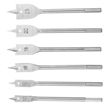 Top Tools lapos marófúró készlet, 6db(10,12,16,18,20,25mm) fúrószár