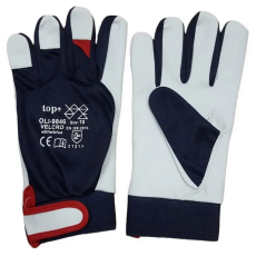 TOP TOP LASAV (OLI-9846 VELCRO) báránybőr védőkesztyű 10 (8-11)