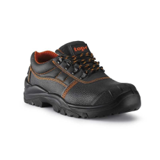 TOP Védőfélcipő S3 SRC narancs bélés acél orrmerevítő TOP FORREST-LOW, fekete, 39