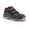 TOP Védőszandál O1 ESD SRC PU/gumi talp TOP BROOKLYN SANDAL, fekete/piros, 47