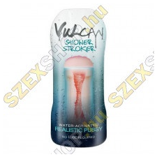 Topco Sales Vulcan Shower Stroker élethű vagina - csontszínű művagina