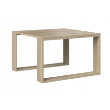 Topeshop PMN Dohányzóasztal - Holzmeister - 67 x 67 cm - sonoma tölgy bútor