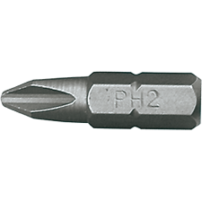 Topex 39D314 Csavarhúzó Bit, PH2, 10db (43210) szerszám kiegészítő