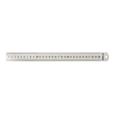 Topex Acélvonalzó Topex 31c030 30cm mérőműszer
