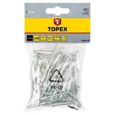  TOPEX popszegecs 43E402 4,0X10/50 DB barkácsolás, csiszolás, rögzítés