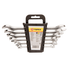TOPEX VILLÁSKULCS KÉSZLET 6-17mm, 6db, CV 35D655 villáskulcs