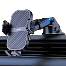 TOPK D46X tapadókorongos telefontartó autóba mobiltelefon kellék