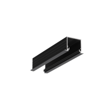 TOPMET LED profil LINEA-IN20 EF/U7 1000 mm eloxált fekete világítási kellék