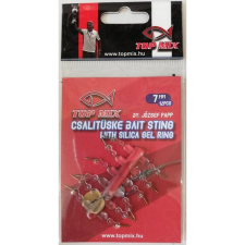 Topmix TOP MIX Csalitüske szilikon hajszál előkén, 7mm (TM770) horog