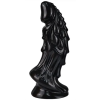 Toppedmonster Alien Drafus – stílusos fekete dildó 15 cm