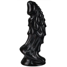 Toppedmonster Alien Drafus – stílusos fekete dildó 15 cm műpénisz, dildó