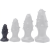 Toppedmonster Szilikon dugó Monster Spike S 8 x 3.5cm fekete
