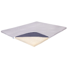  Topper ortopéd matrac 180x190 - latex 5,5 cm, ezüst ion tasak lakástextília