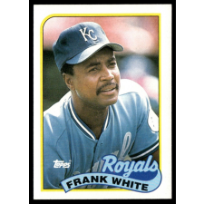Topps 1989-1990 Topps #25 Frank White gyűjthető kártya