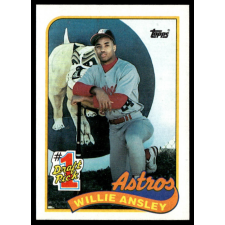 Topps 1989-1990 Topps #607 Willie Ansley gyűjthető kártya