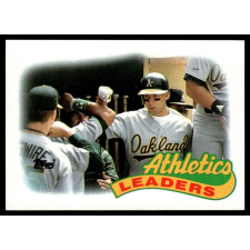 Topps 1989-1990 Topps #639 Athletics Leaders - Walt Weiss gyűjthető kártya