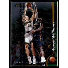 Topps 1998-99 Finest #189 Aaron Williams gyűjthető kártya