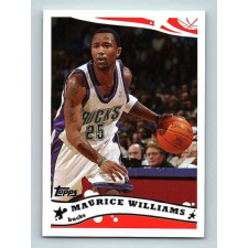 Topps 2005-06 Topps Basketball Base #159 Maurice Williams gyűjthető kártya