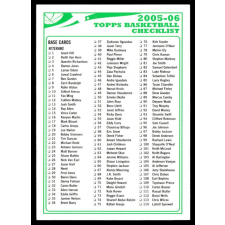 Topps 2005-2006 Topps #CL-1 Chechlist gyűjthető kártya