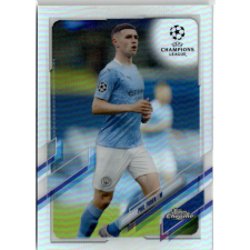 Topps 2020 Topps Chrome UEFA Champions League Refractor #34 Phil Foden gyűjthető kártya