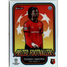 Topps 2020 Topps Finest UEFA Champions League Prized Footballers #PF-EC Eduardo Camavinga gyűjthető kártya
