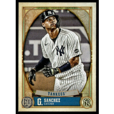 Topps 2021-2022 Topps Gypsy Queen #220 Gary Sanchez gyűjthető kártya