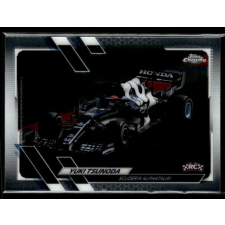 Topps 2021 Topps Chrome Formula 1 F1 CARS #109 Yuki Tsunoda gyűjthető kártya