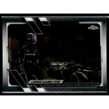 Topps 2021 Topps Chrome Formula 1 Racing #56 Lewis Hamilton gyűjthető kártya