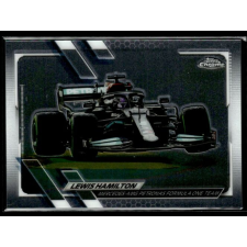 Topps 2021 Topps Chrome Formula 1 Racing #96 Lewis Hamilton gyűjthető kártya