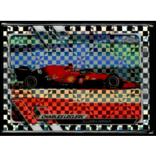 Topps 2021 Topps Chrome Formula 1 Racing Checker Flag #106 Charles Leclerc gyűjthető kártya