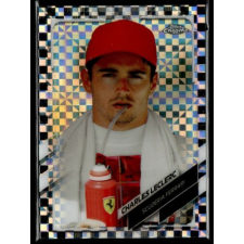 Topps 2021 Topps Chrome Formula 1 Racing Checker Flag #32 Charles Leclerc gyűjthető kártya