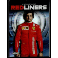 Topps 2021 Topps Chrome Formula 1 Racing Redliners #RL-8 Carlos Sainz gyűjthető kártya