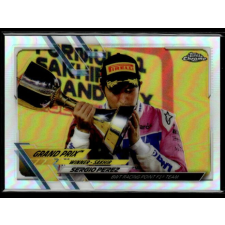 Topps 2021 Topps Chrome Formula 1 Racing Refractor #153 Sergio Perez gyűjthető kártya