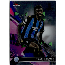 Topps 2021 Topps Finest UEFA Champions League #38 Noah Mbamba gyűjthető kártya