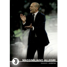 Topps 2021 Topps Juventus FC Trading Cards Set #50 Massimiliano Allegri gyűjthető kártya