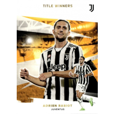 Topps 2021 Topps Juventus FC Trading Cards Set Title Winners #44 Adrien Rabiot gyűjthető kártya