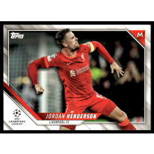 Topps 2021 Topps UEFA Champions League #133 Jordan Henderson gyűjthető kártya