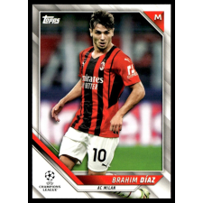 Topps 2021 Topps UEFA Champions League #87 Brahim Diaz gyűjthető kártya