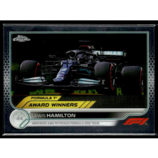 Topps 2022 Topps Chrome Formula 1 AWARD WINNERS #195 Lewis Hamilton gyűjthető kártya