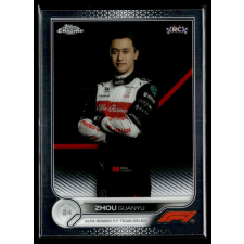 Topps 2022 Topps Chrome Formula 1 F1 DRIVERS #65 Zhou Guanyu gyűjthető kártya