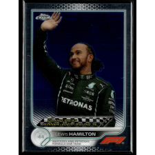 Topps 2022 Topps Chrome Formula 1 GRAND PRIX WINNERS #165 Lewis Hamilton gyűjthető kártya
