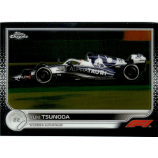 Topps 2022 Topps Chrome Formula 1 Racing #122 Yuki Tsunoda gyűjthető kártya