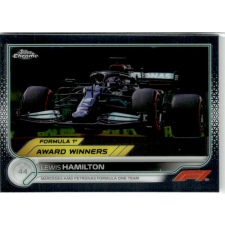 Topps 2022 Topps Chrome Formula 1 Racing #198 Lewis Hamilton gyűjthető kártya