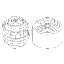TOPRAN Felfüggesztés, motor TOPRAN 401 263 kormányvezérlő és kiegészítői