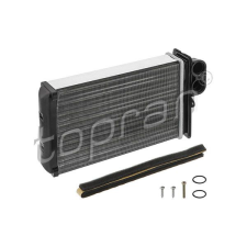 TOPRAN Hőcserélő, belső tér fűtés TOPRAN 723 782 autóalkatrész