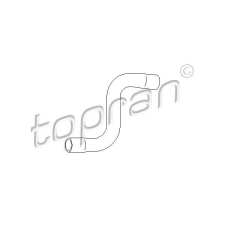 TOPRAN Hűtőcső TOPRAN 102 996 vízhűtő